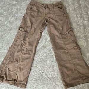 BDG Y2K Cargo Dark Khaki Pants Size L